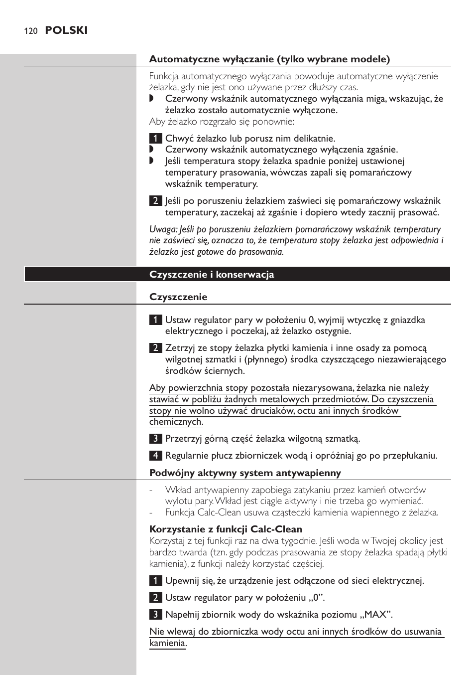 Philips GC4850 User Manual | Page 120 / 198