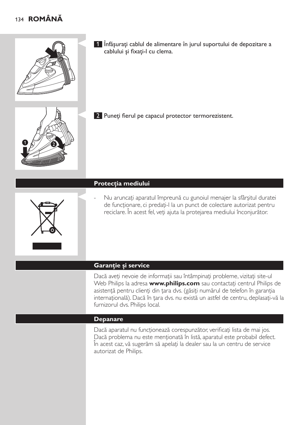 Philips GC4850 User Manual | Page 134 / 198