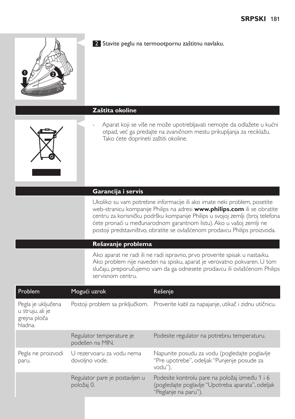 Philips GC4850 User Manual | Page 181 / 198