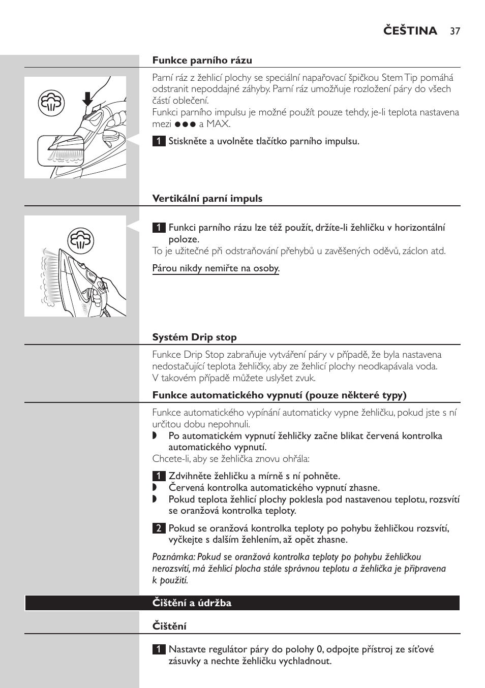 Philips GC4850 User Manual | Page 37 / 198