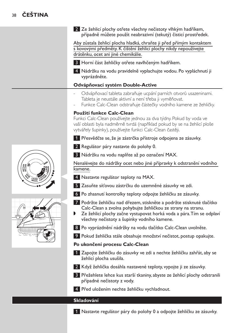 Philips GC4850 User Manual | Page 38 / 198