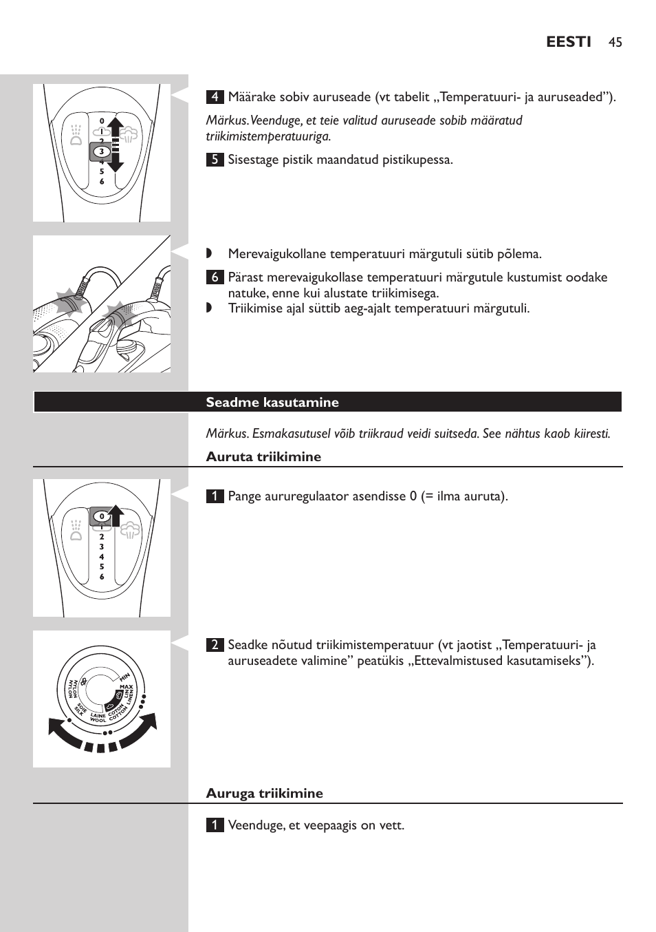 Philips GC4850 User Manual | Page 45 / 198