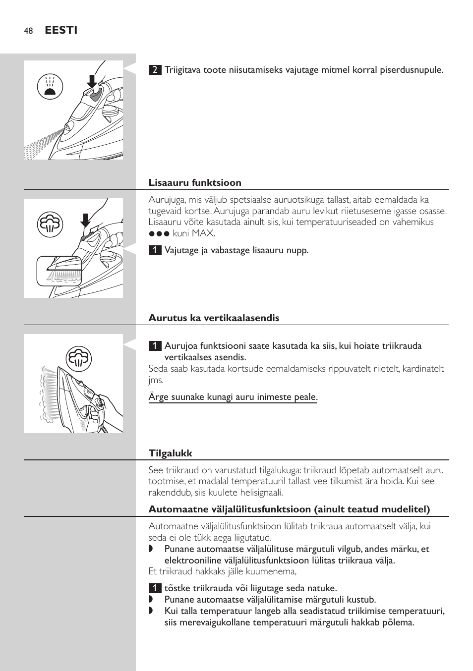 Philips GC4850 User Manual | Page 48 / 198