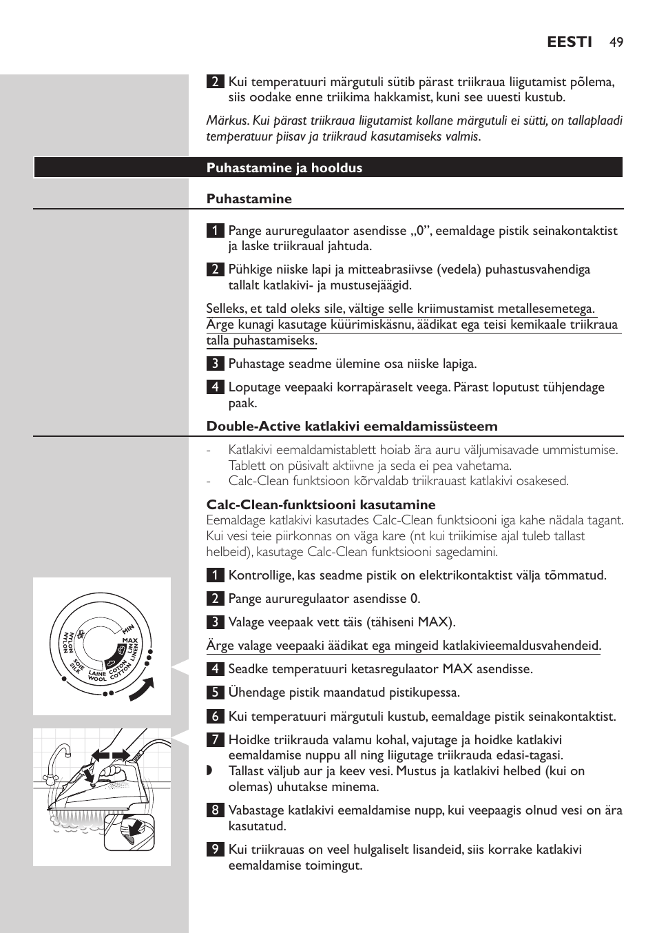 Philips GC4850 User Manual | Page 49 / 198