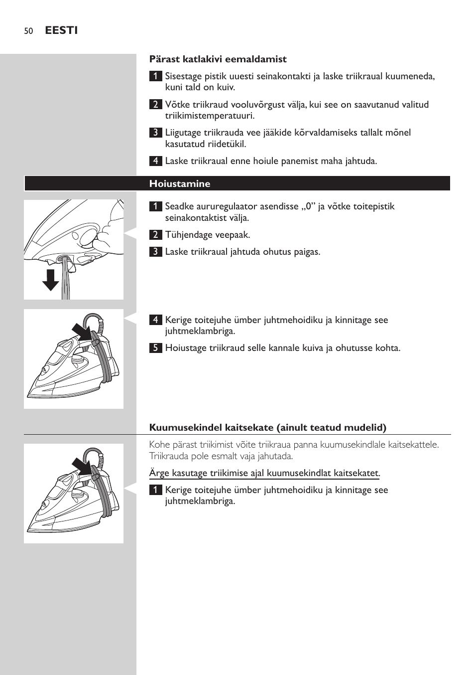 Philips GC4850 User Manual | Page 50 / 198