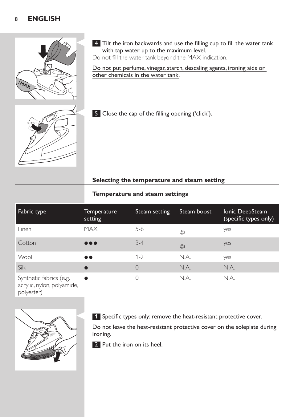 Philips GC4850 User Manual | Page 8 / 198