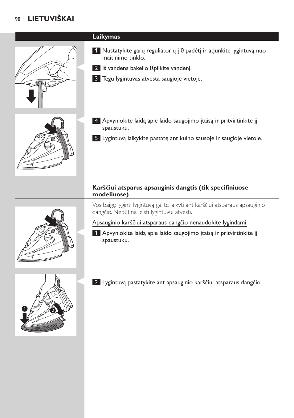 Philips GC4850 User Manual | Page 98 / 198