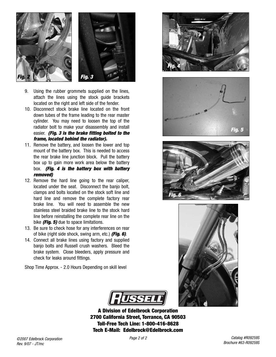 Edelbrock 2005-2007 (R) User Manual | Page 2 / 2