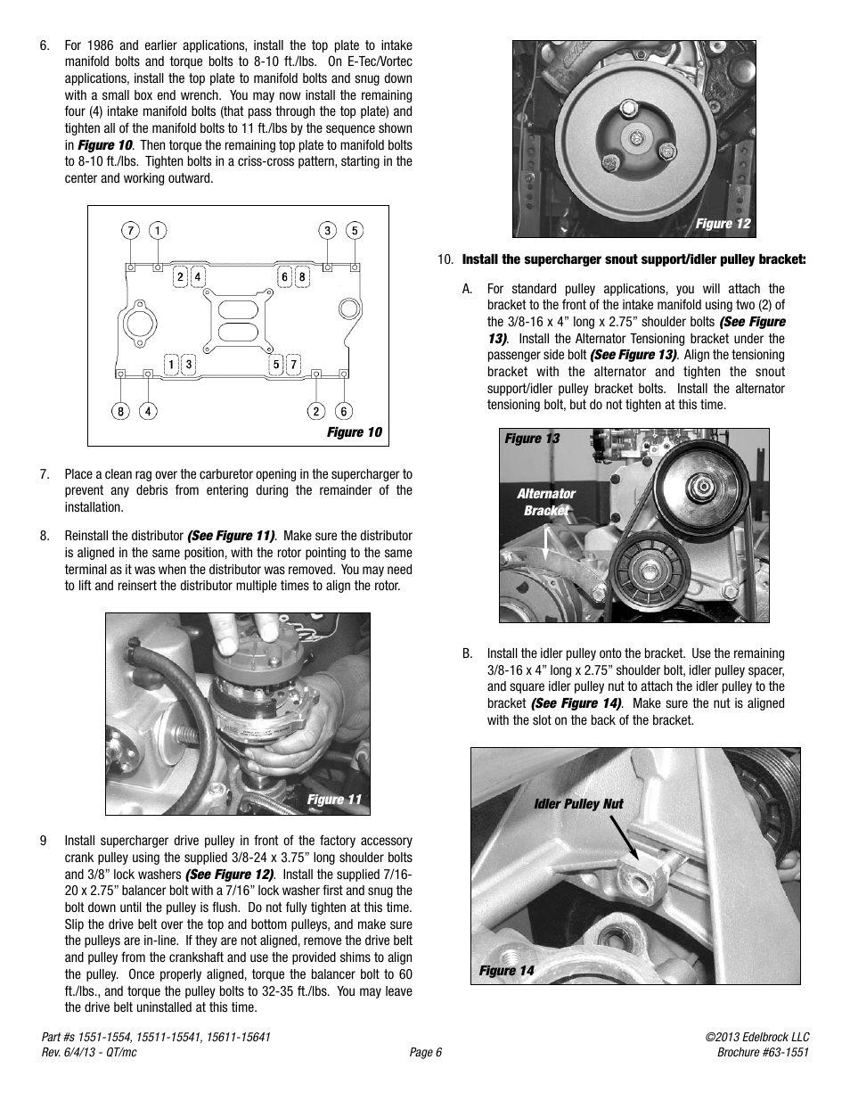 Edelbrock 1554 User Manual | Page 6 / 8