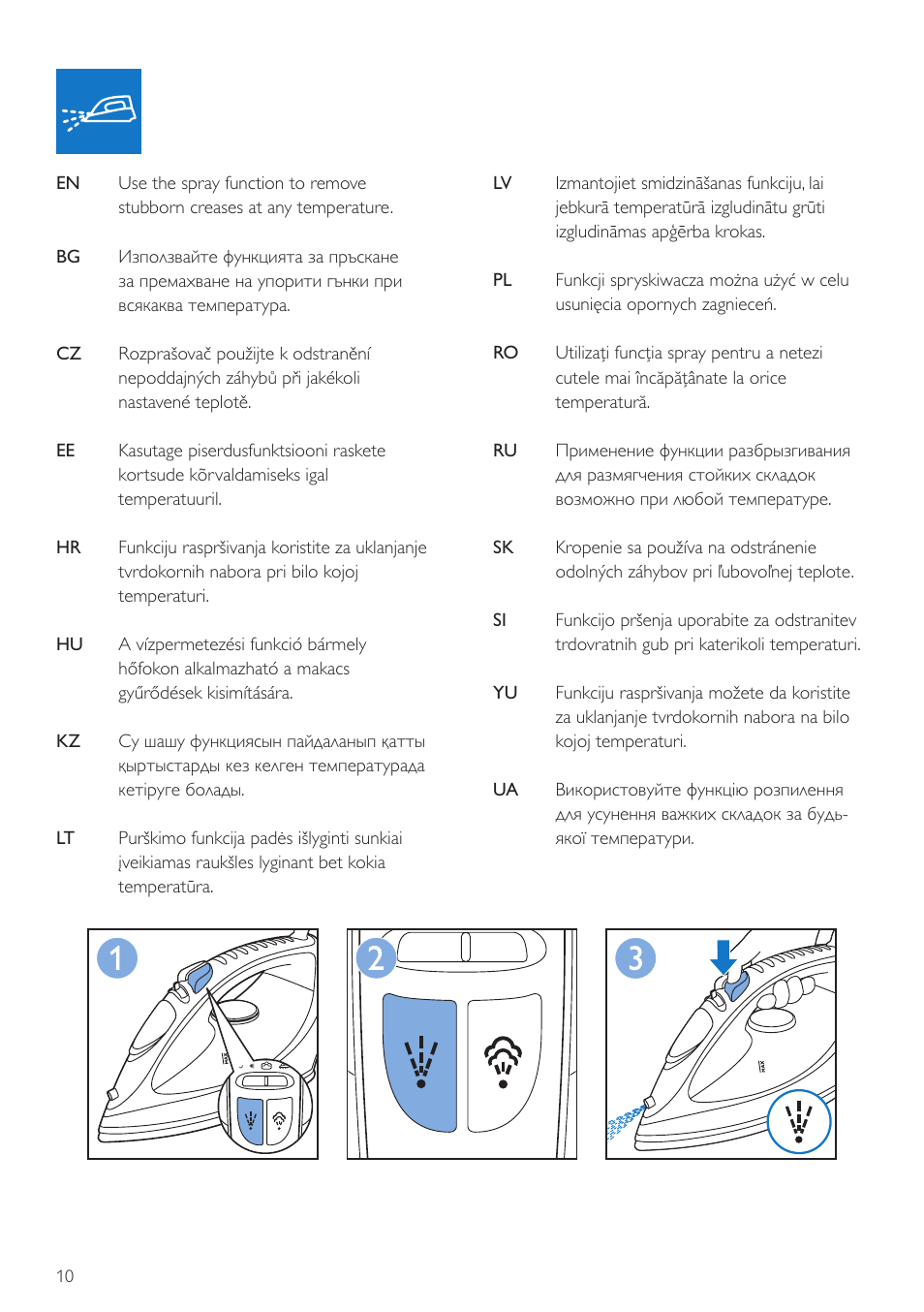 Philips GC2710 User Manual | Page 10 / 20