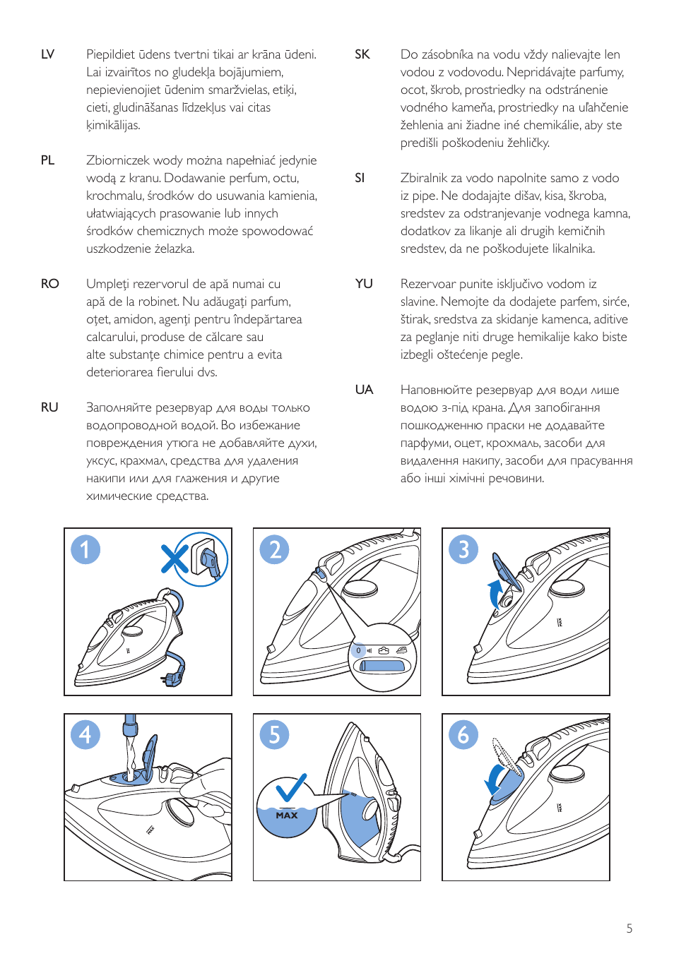 Philips GC2710 User Manual | Page 5 / 20
