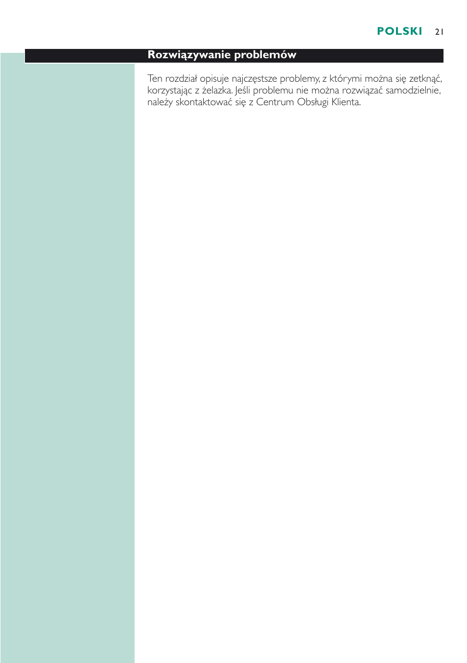 Philips GC 4320 User Manual | Page 21 / 84