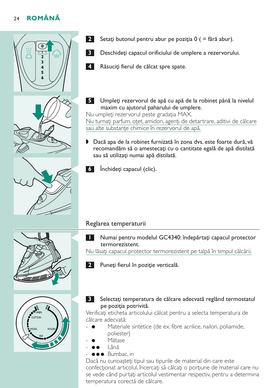 Philips GC 4320 User Manual | Page 24 / 84