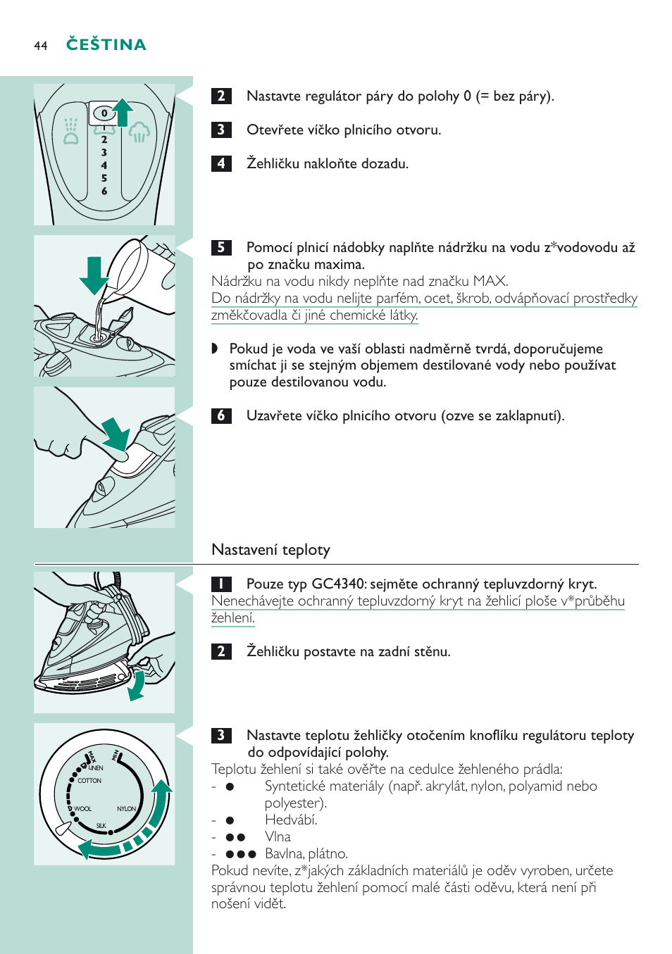 Philips GC 4320 User Manual | Page 44 / 84