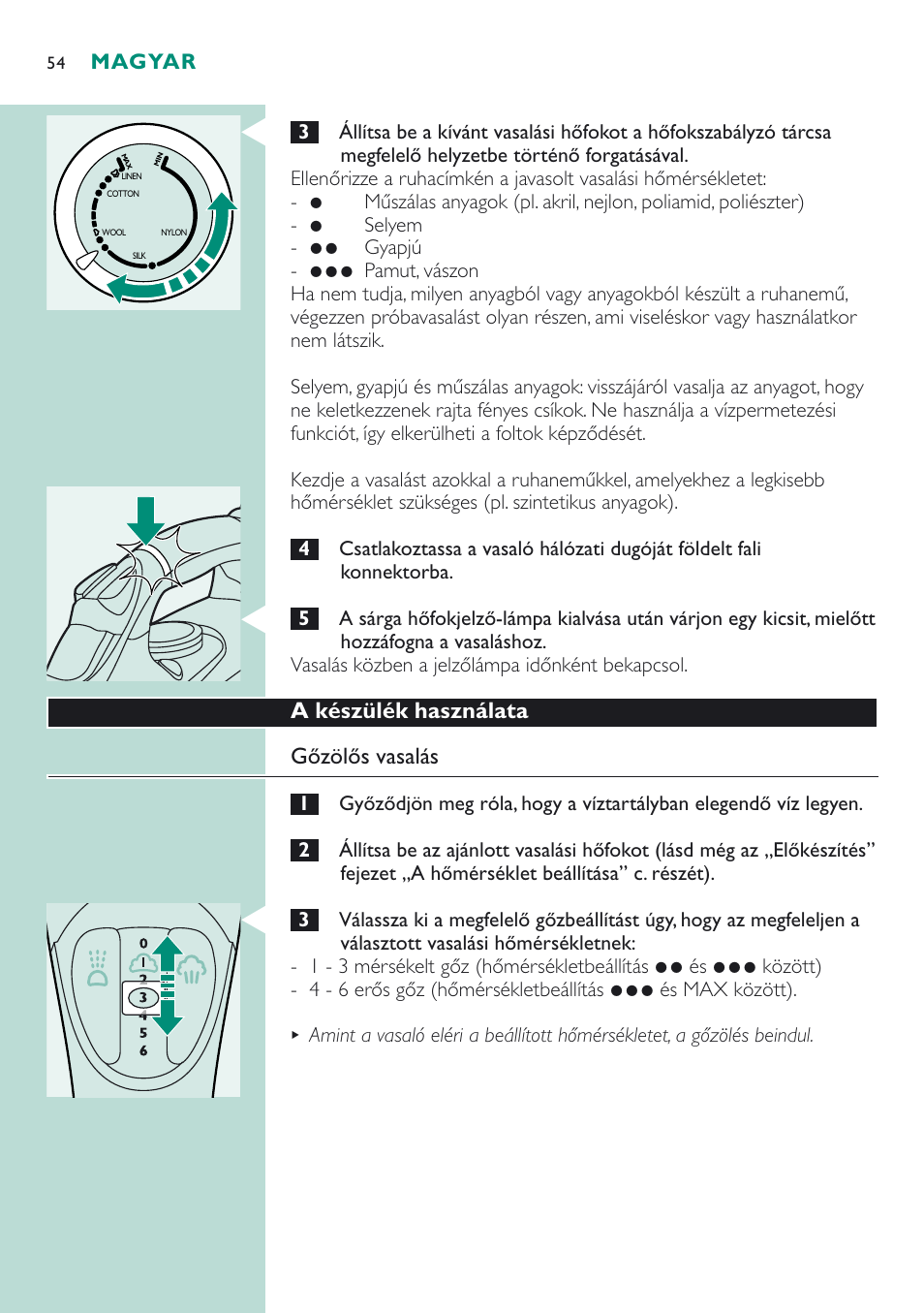 Philips GC 4320 User Manual | Page 54 / 84