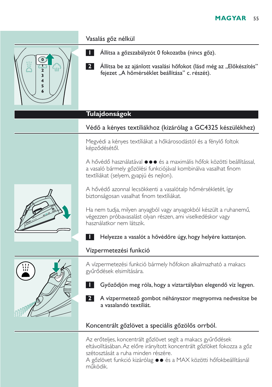 Philips GC 4320 User Manual | Page 55 / 84
