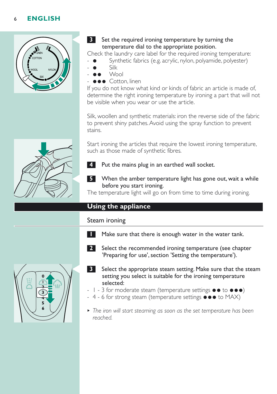 Philips GC 4320 User Manual | Page 6 / 84