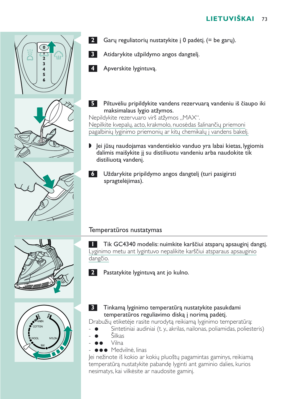 Philips GC 4320 User Manual | Page 73 / 84