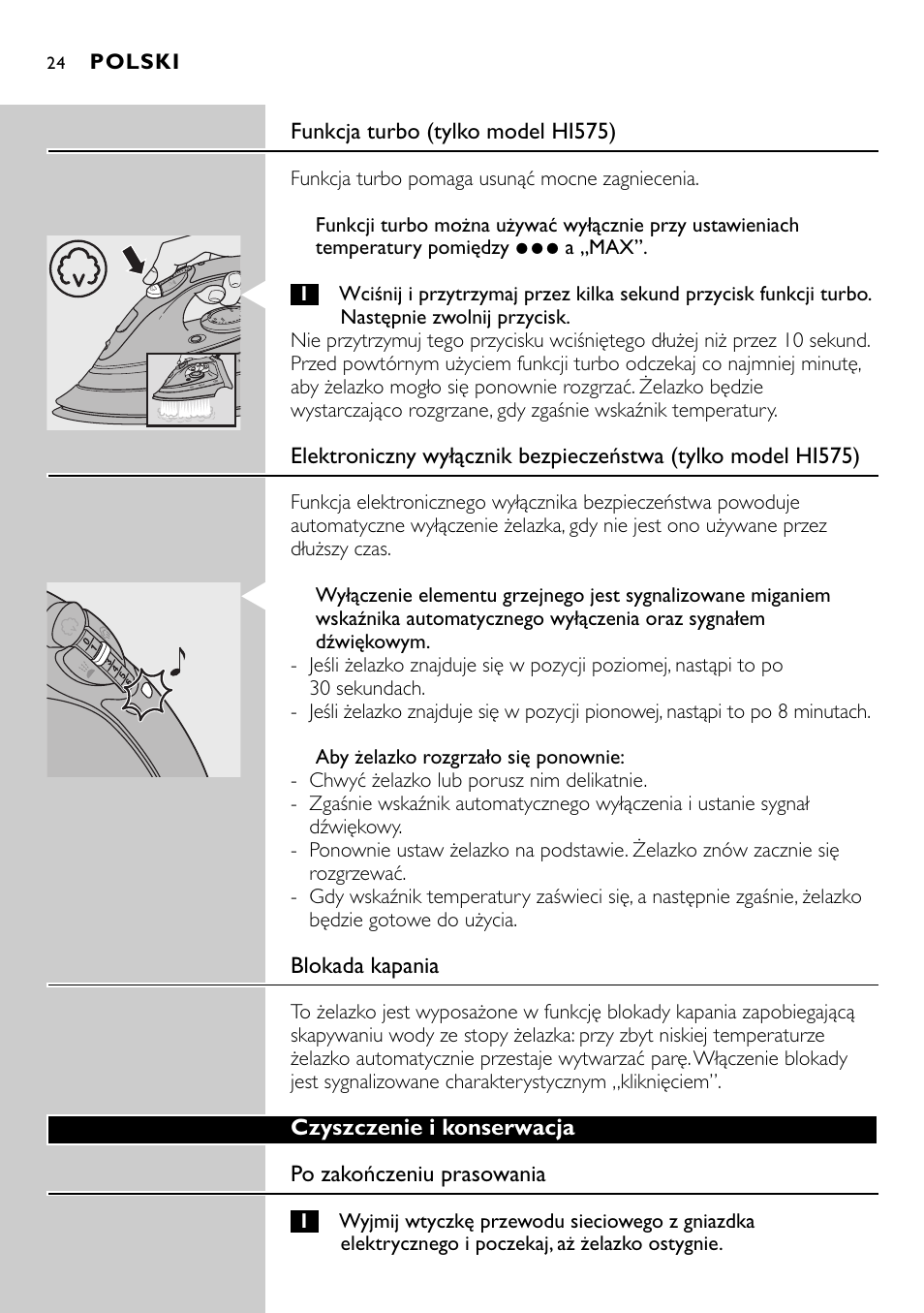 Philips HI570 User Manual | Page 24 / 98