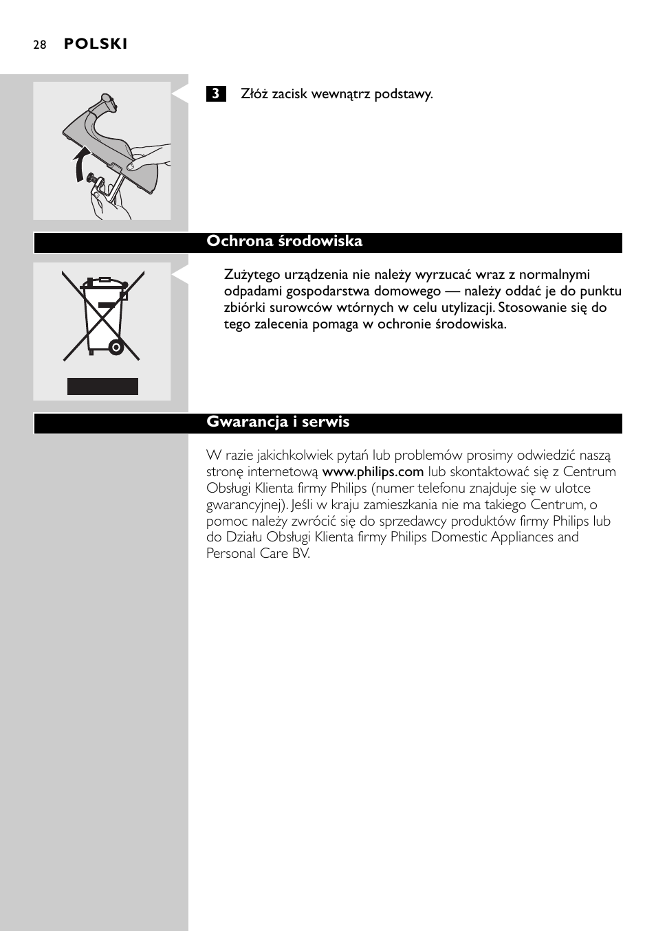 Philips HI570 User Manual | Page 28 / 98