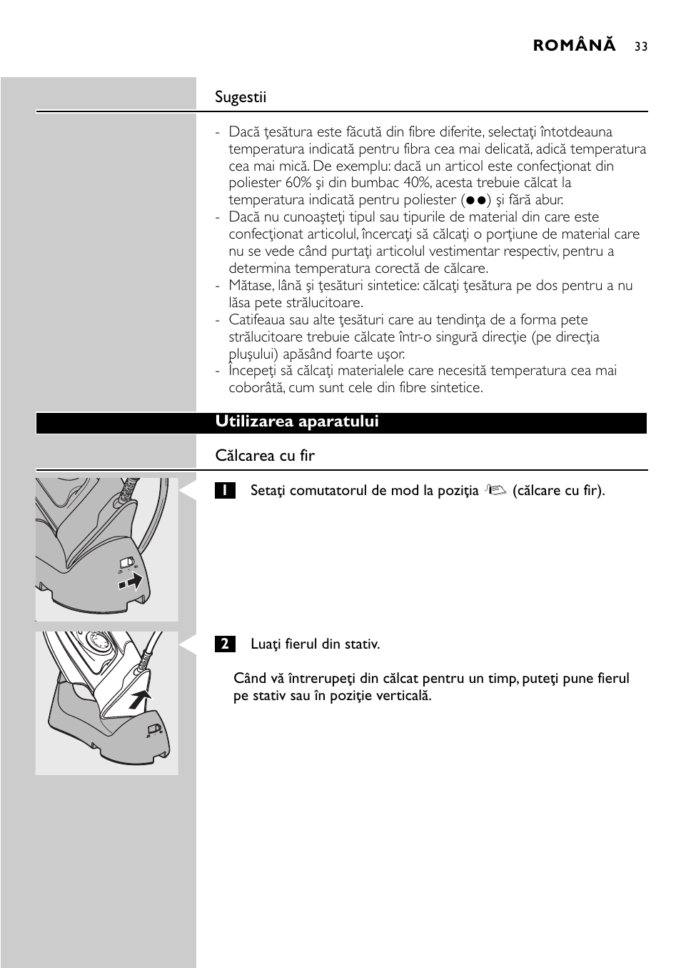 Philips HI570 User Manual | Page 33 / 98