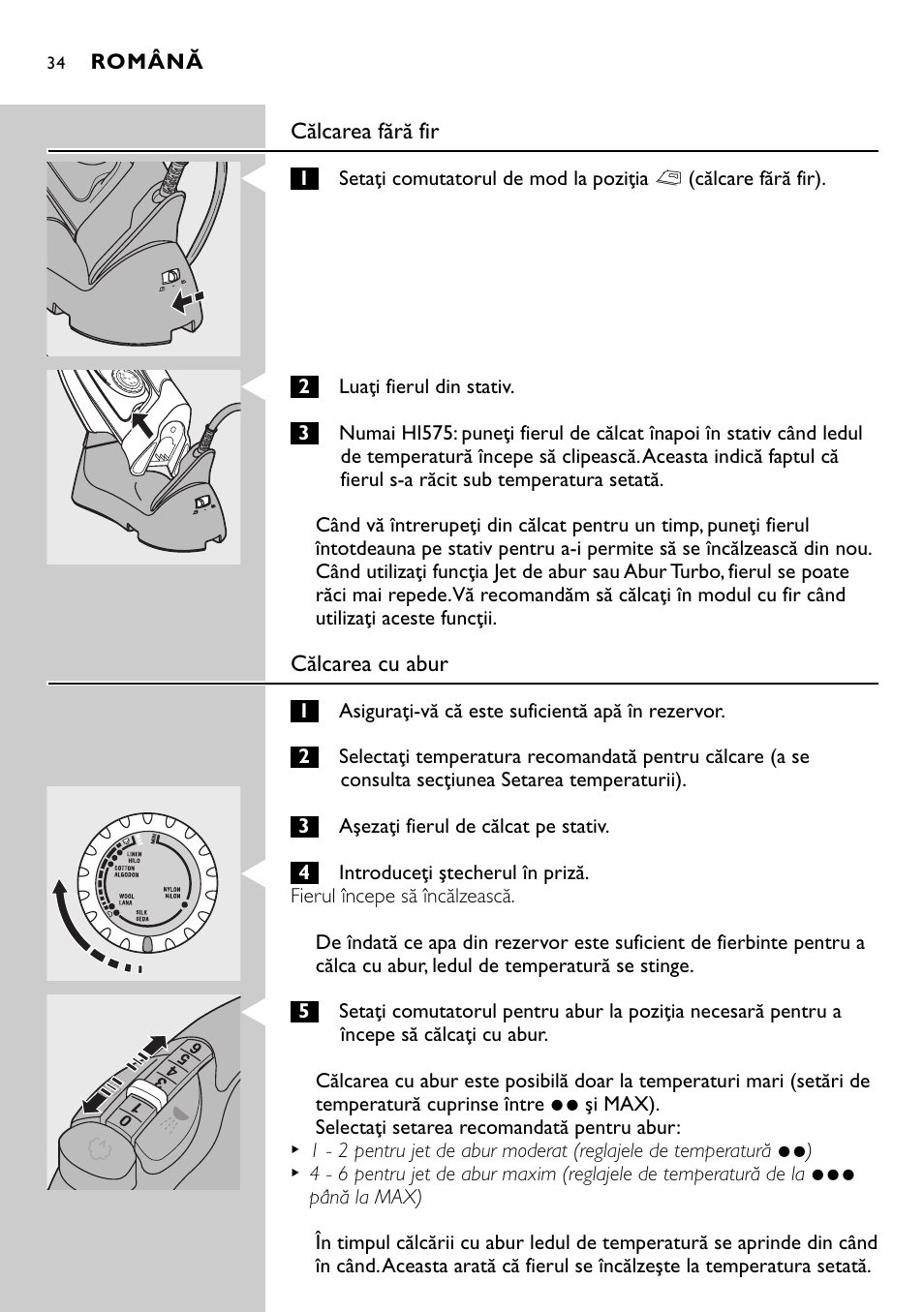 Philips HI570 User Manual | Page 34 / 98