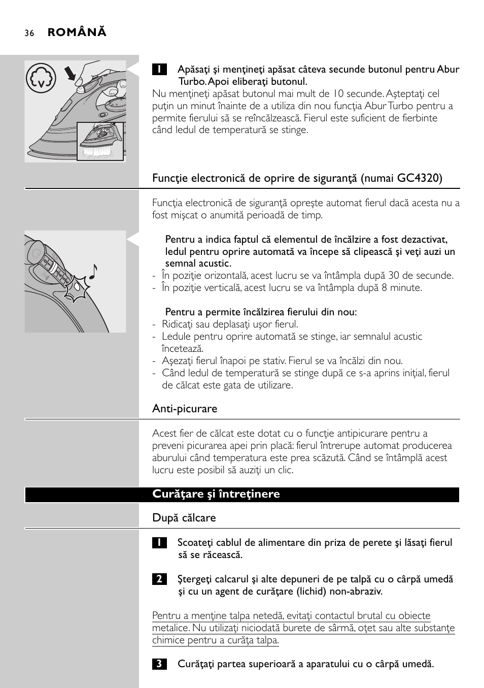 Philips HI570 User Manual | Page 36 / 98
