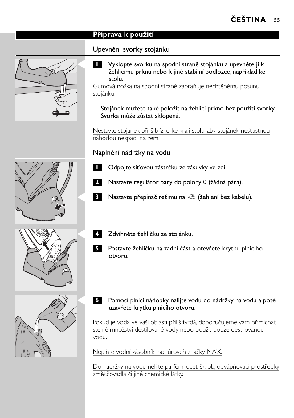 Philips HI570 User Manual | Page 55 / 98