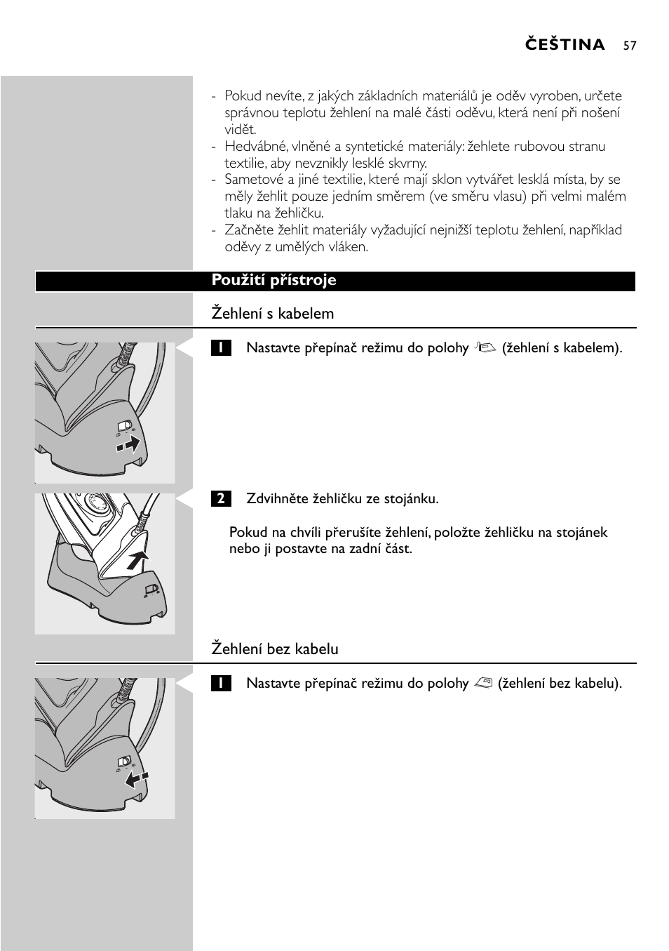 Philips HI570 User Manual | Page 57 / 98