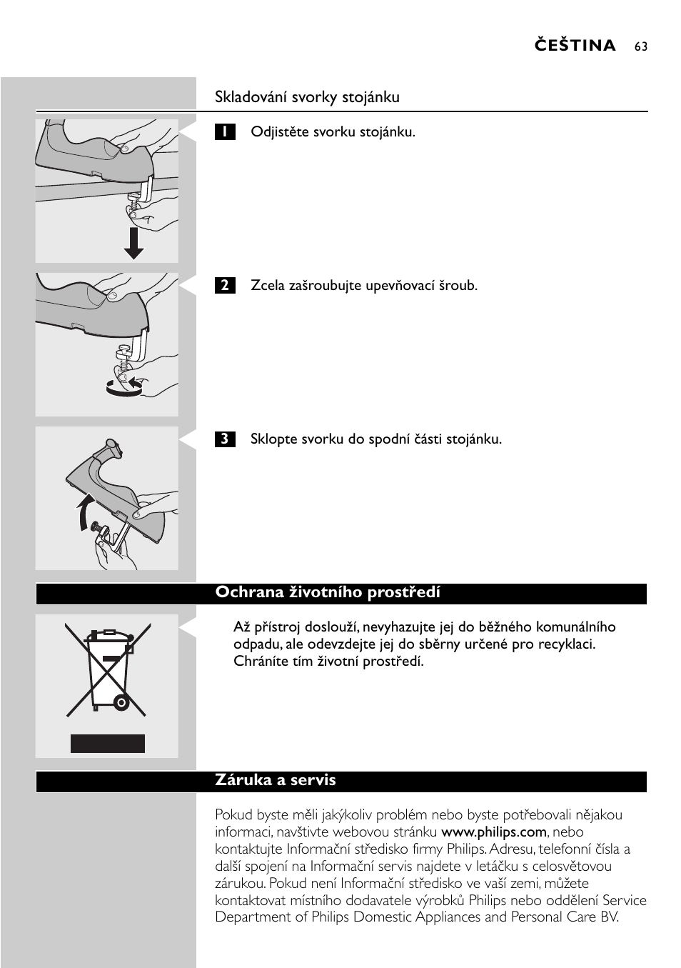 Philips HI570 User Manual | Page 63 / 98