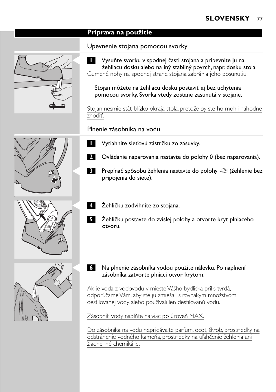 Philips HI570 User Manual | Page 77 / 98