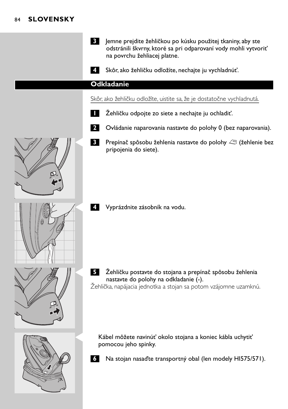 Philips HI570 User Manual | Page 84 / 98