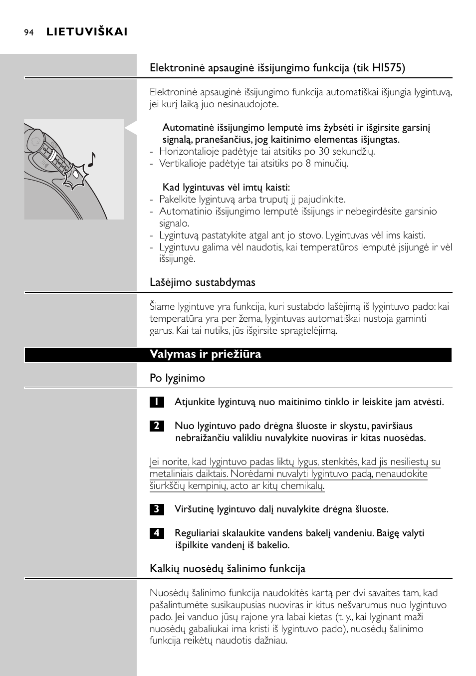 Philips HI570 User Manual | Page 94 / 98