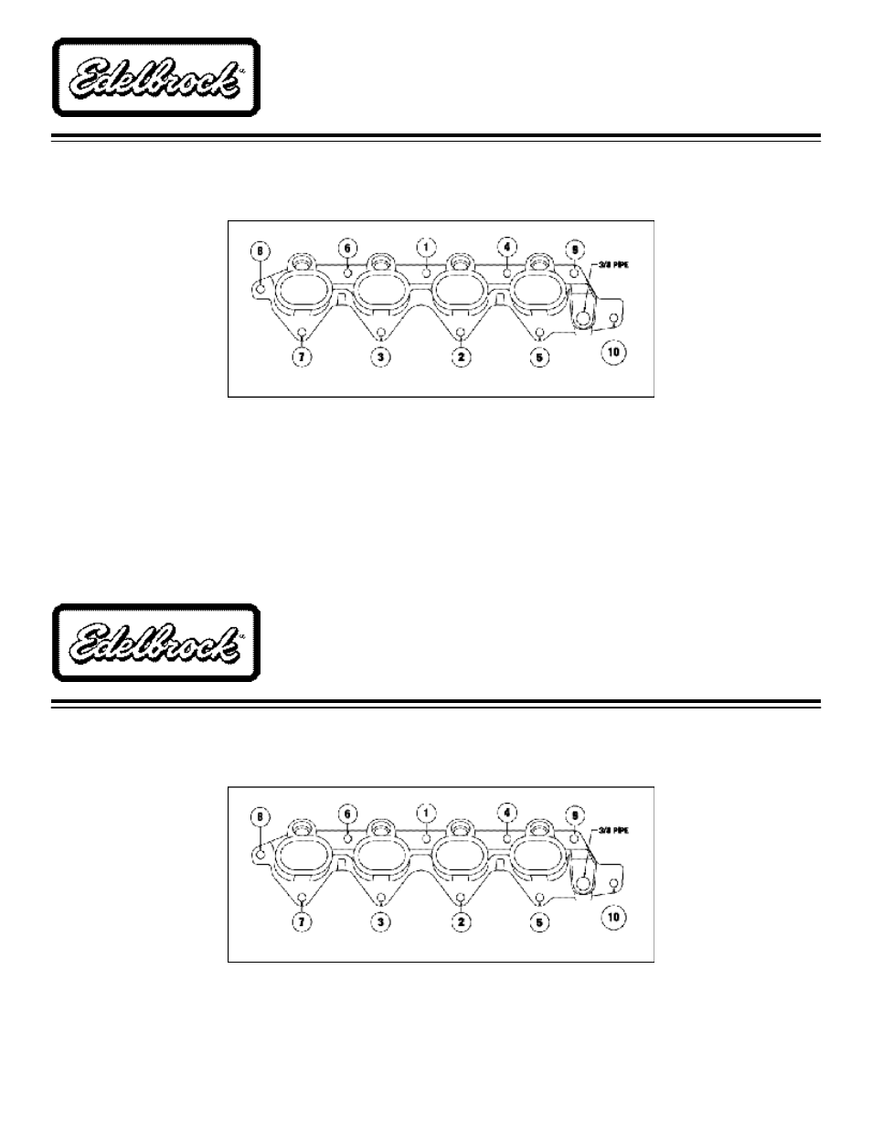 Edelbrock 15042 User Manual | 1 page