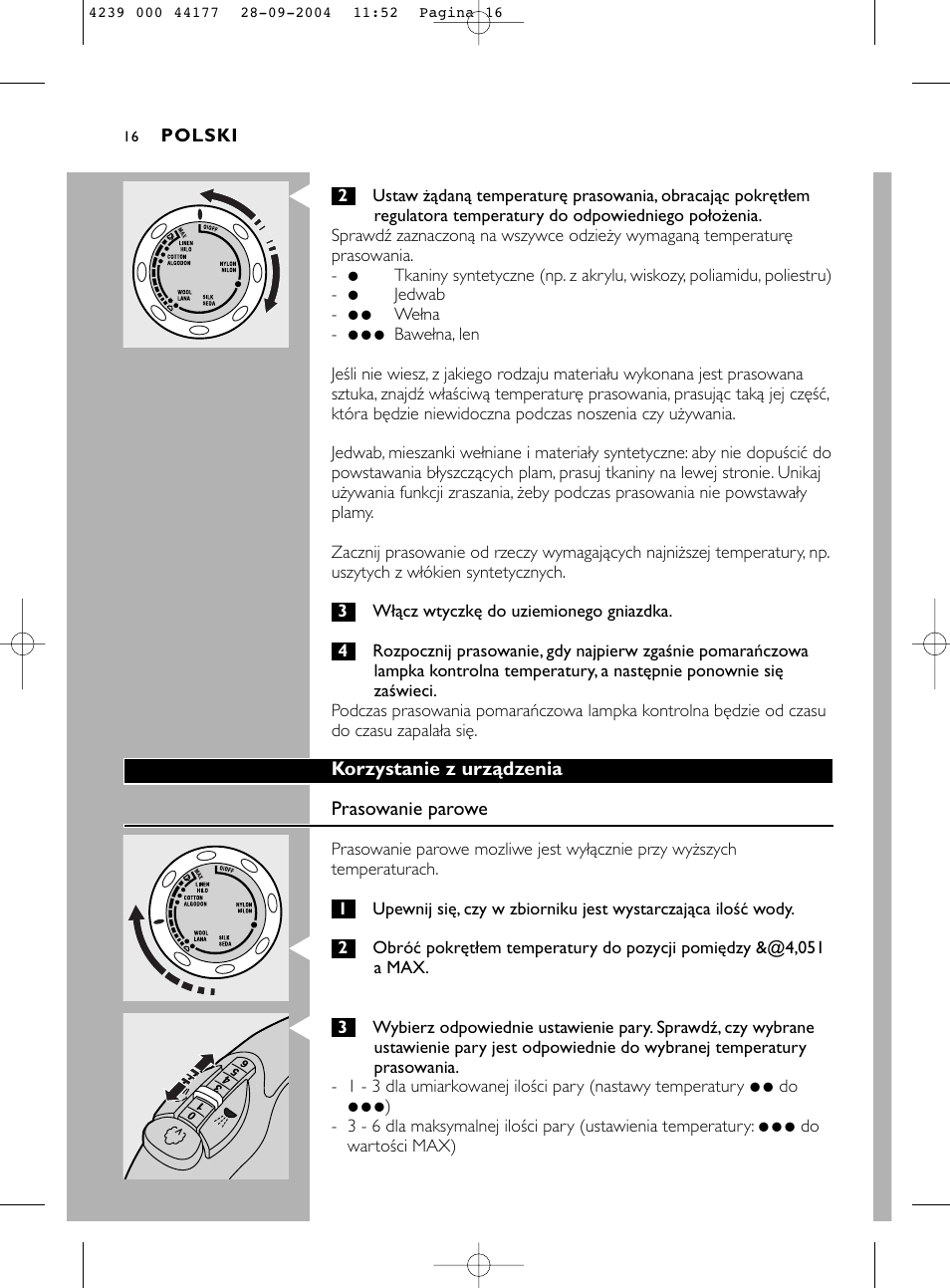 Philips HI518 User Manual | Page 16 / 130