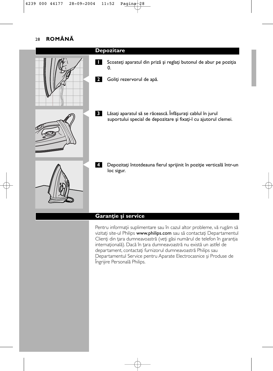 Philips HI518 User Manual | Page 28 / 130