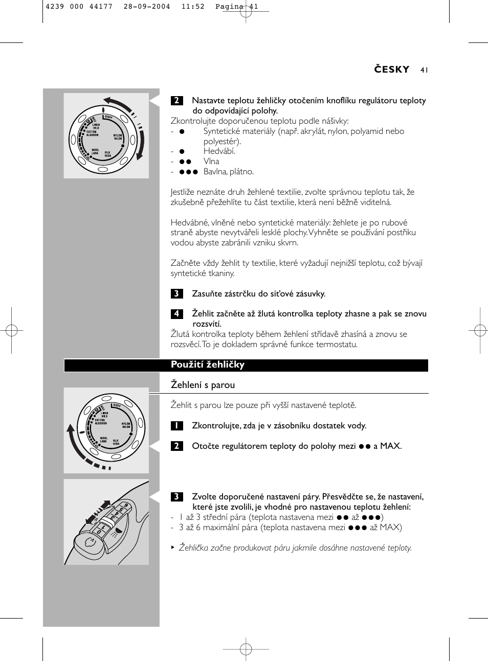 Philips HI518 User Manual | Page 41 / 130