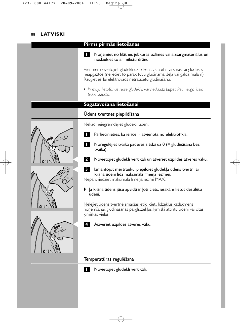 Philips HI518 User Manual | Page 88 / 130