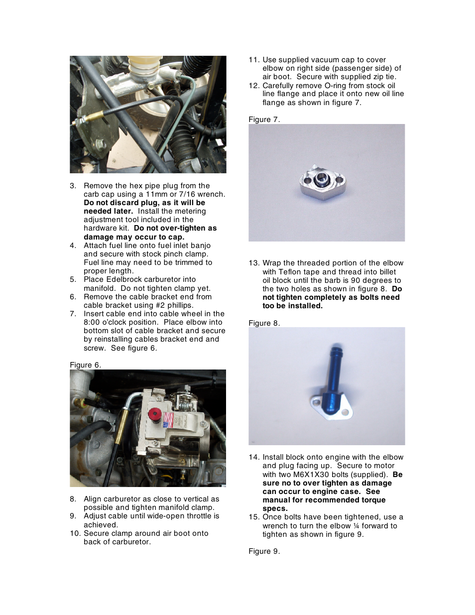 Edelbrock Yamaha Rhino 660 User Manual | Page 2 / 3