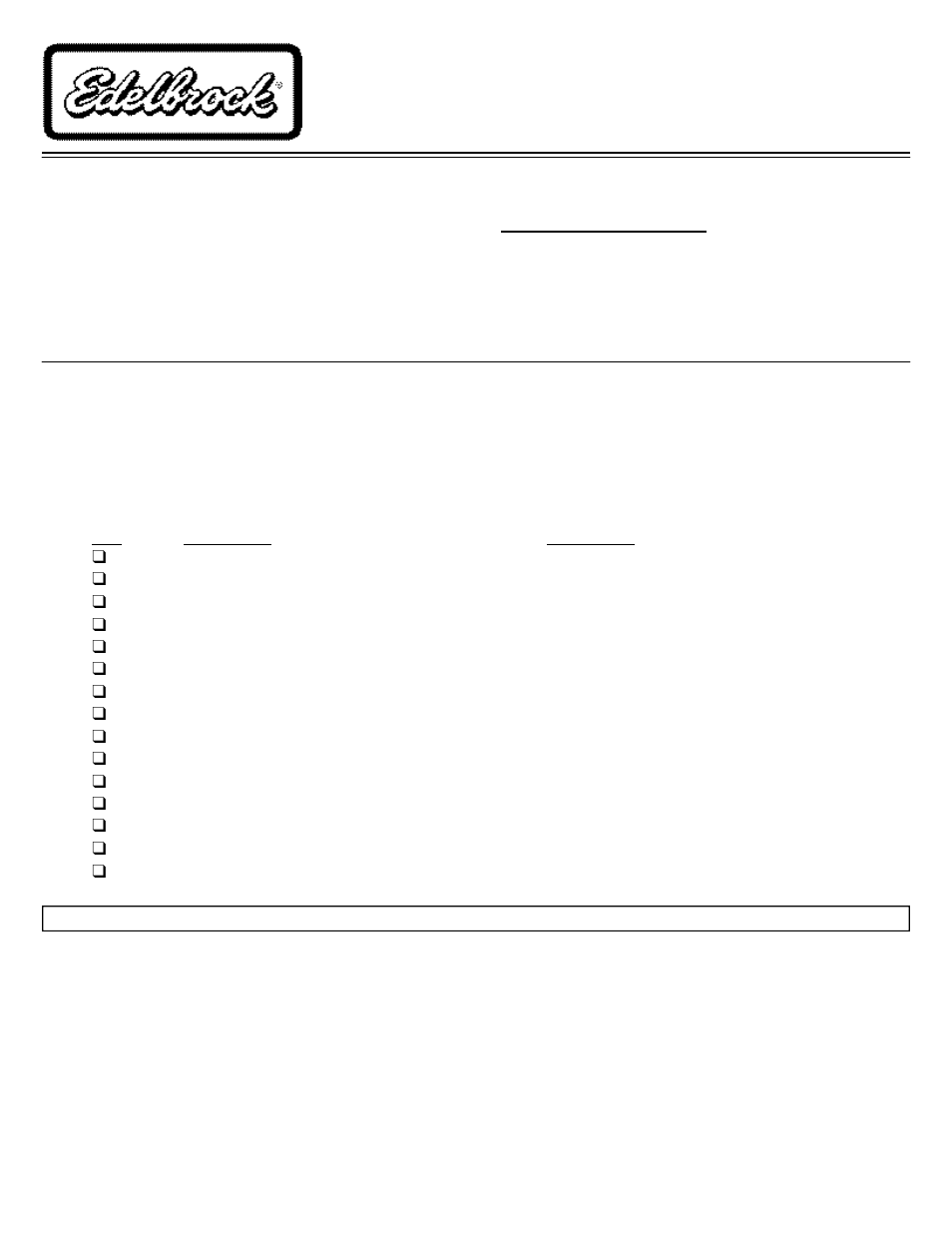 Edelbrock 17934 User Manual | 5 pages