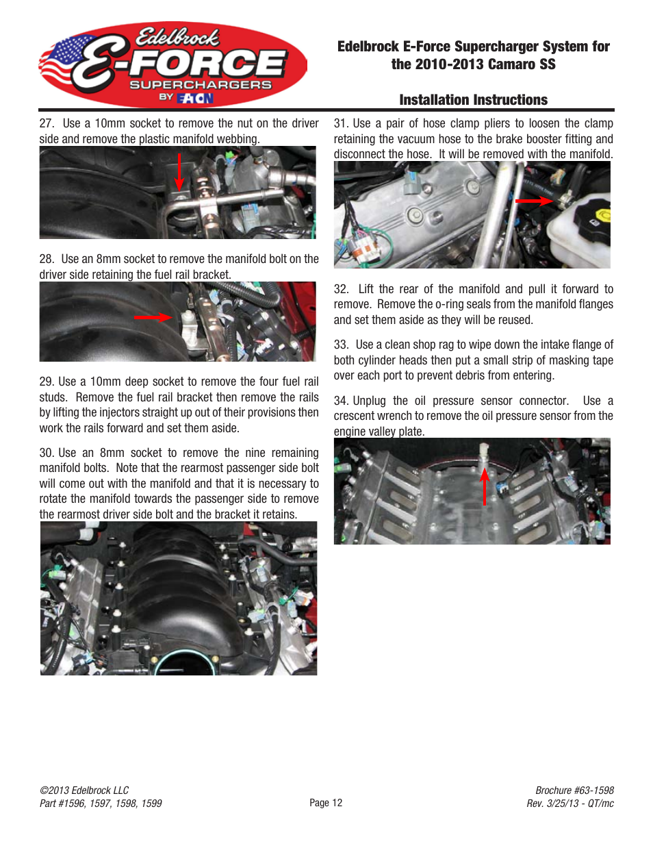 Edelbrock 2010 User Manual | Page 13 / 28
