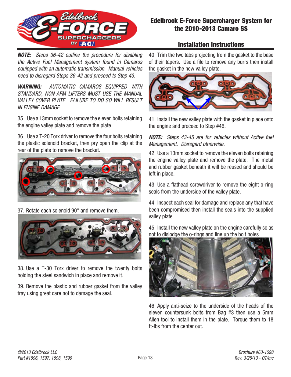Edelbrock 2010 User Manual | Page 14 / 28