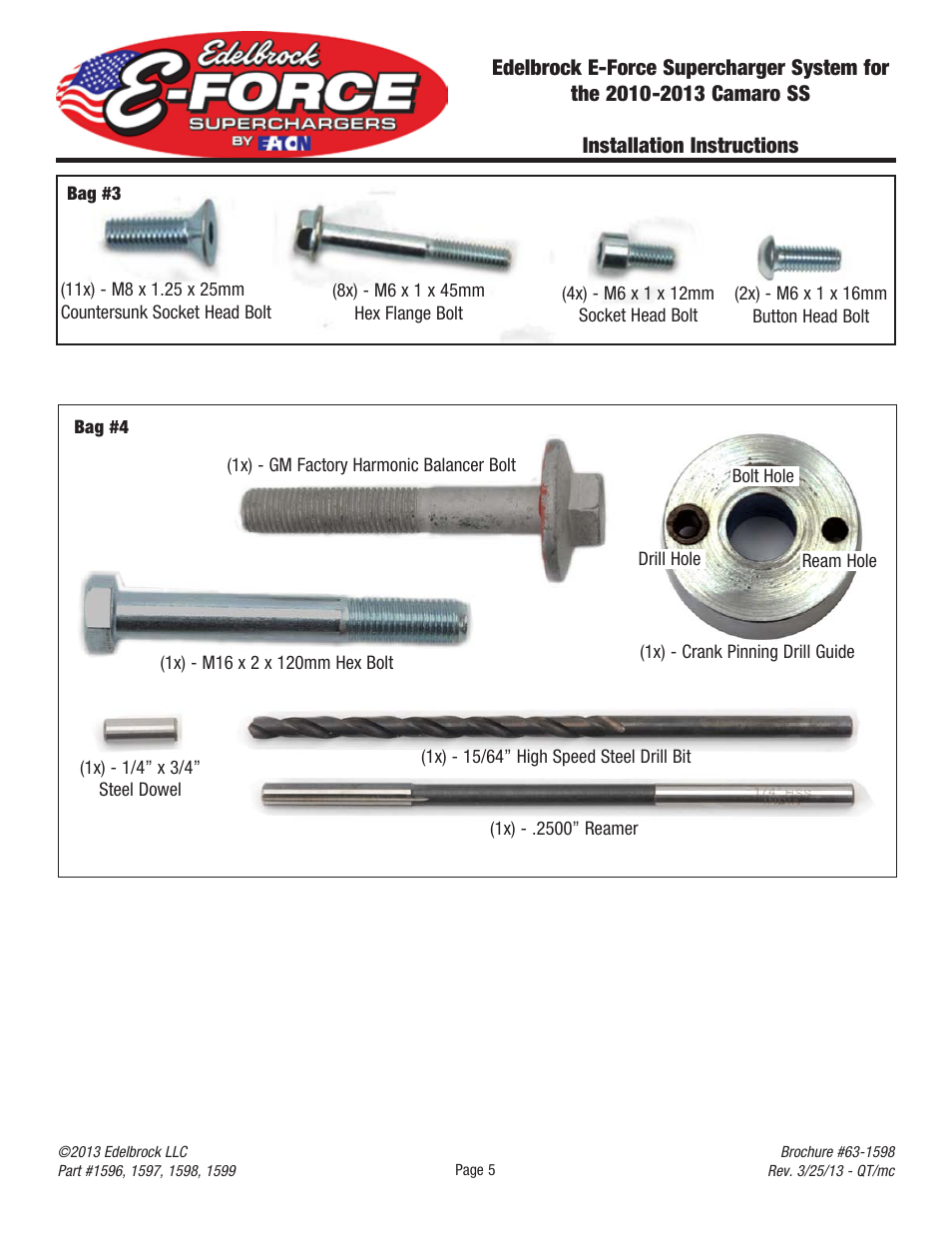 Edelbrock 2010 User Manual | Page 6 / 28