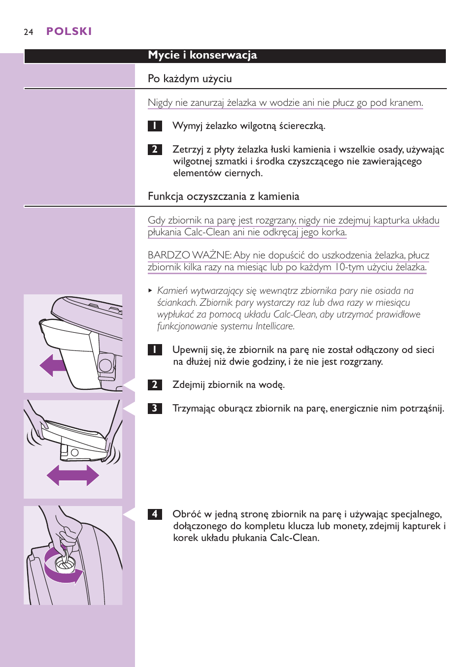Philips GC8080 User Manual | Page 24 / 102