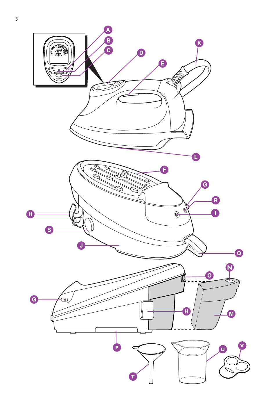 Philips GC8080 User Manual | Page 3 / 102