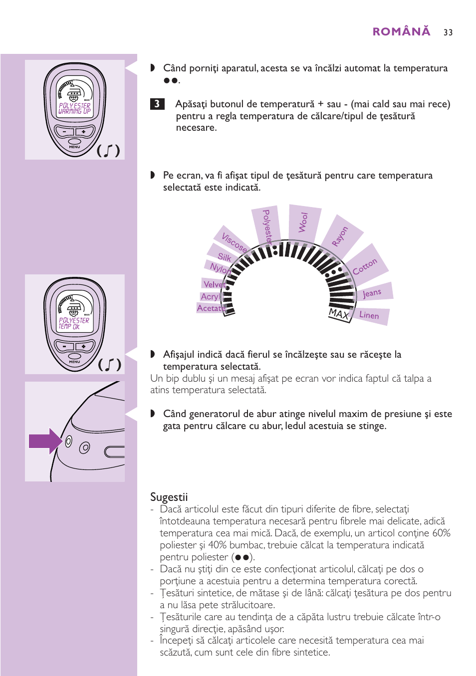 Philips GC8080 User Manual | Page 33 / 102