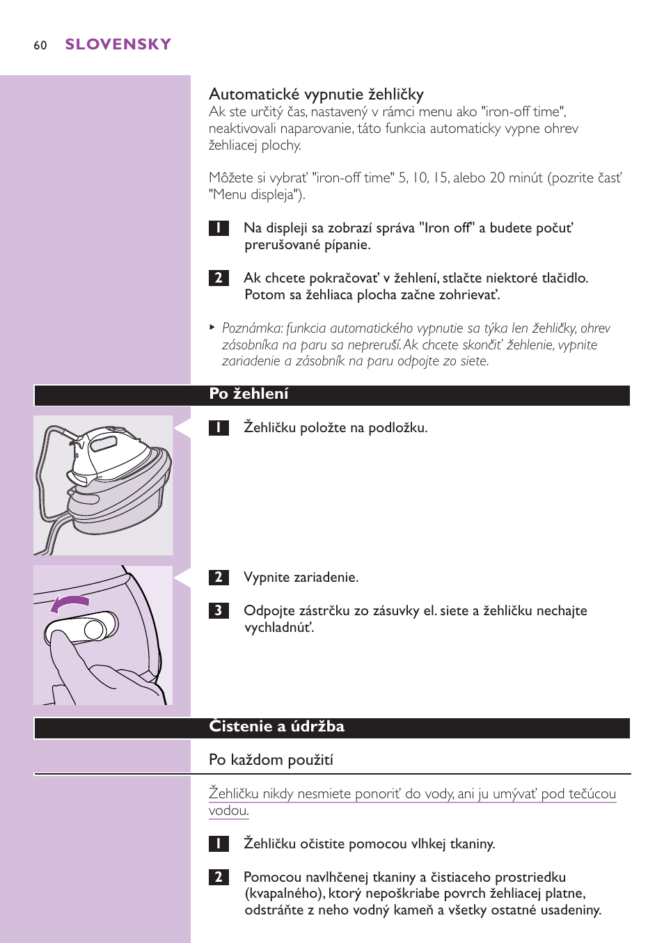 Philips GC8080 User Manual | Page 60 / 102