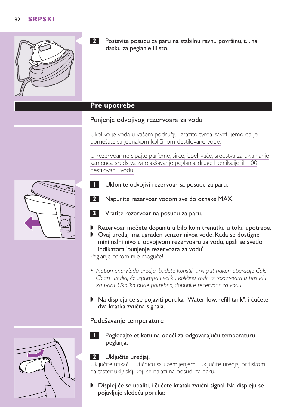 Philips GC8080 User Manual | Page 92 / 102
