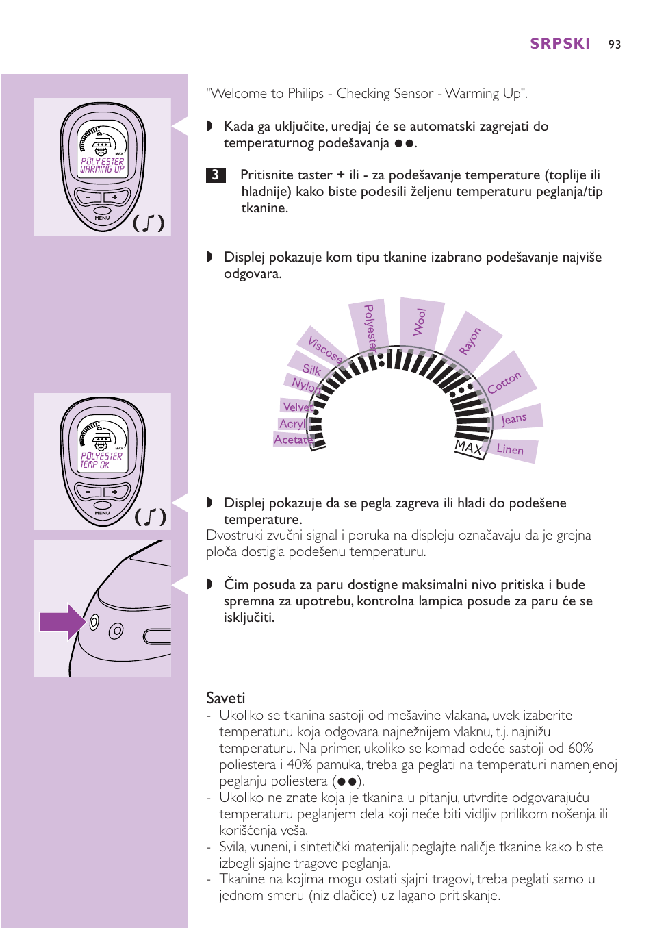 Philips GC8080 User Manual | Page 93 / 102