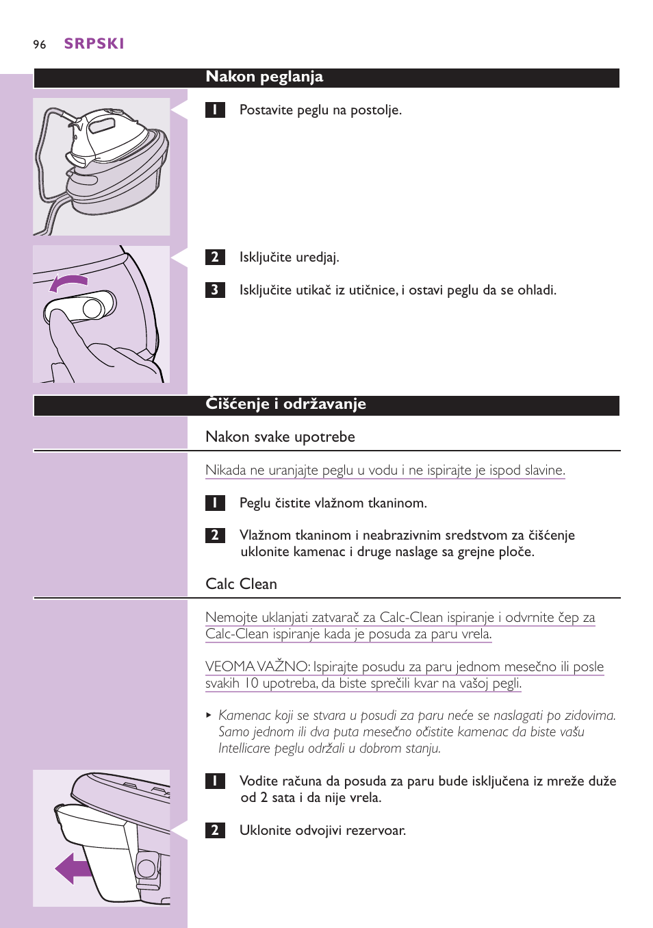 Philips GC8080 User Manual | Page 96 / 102